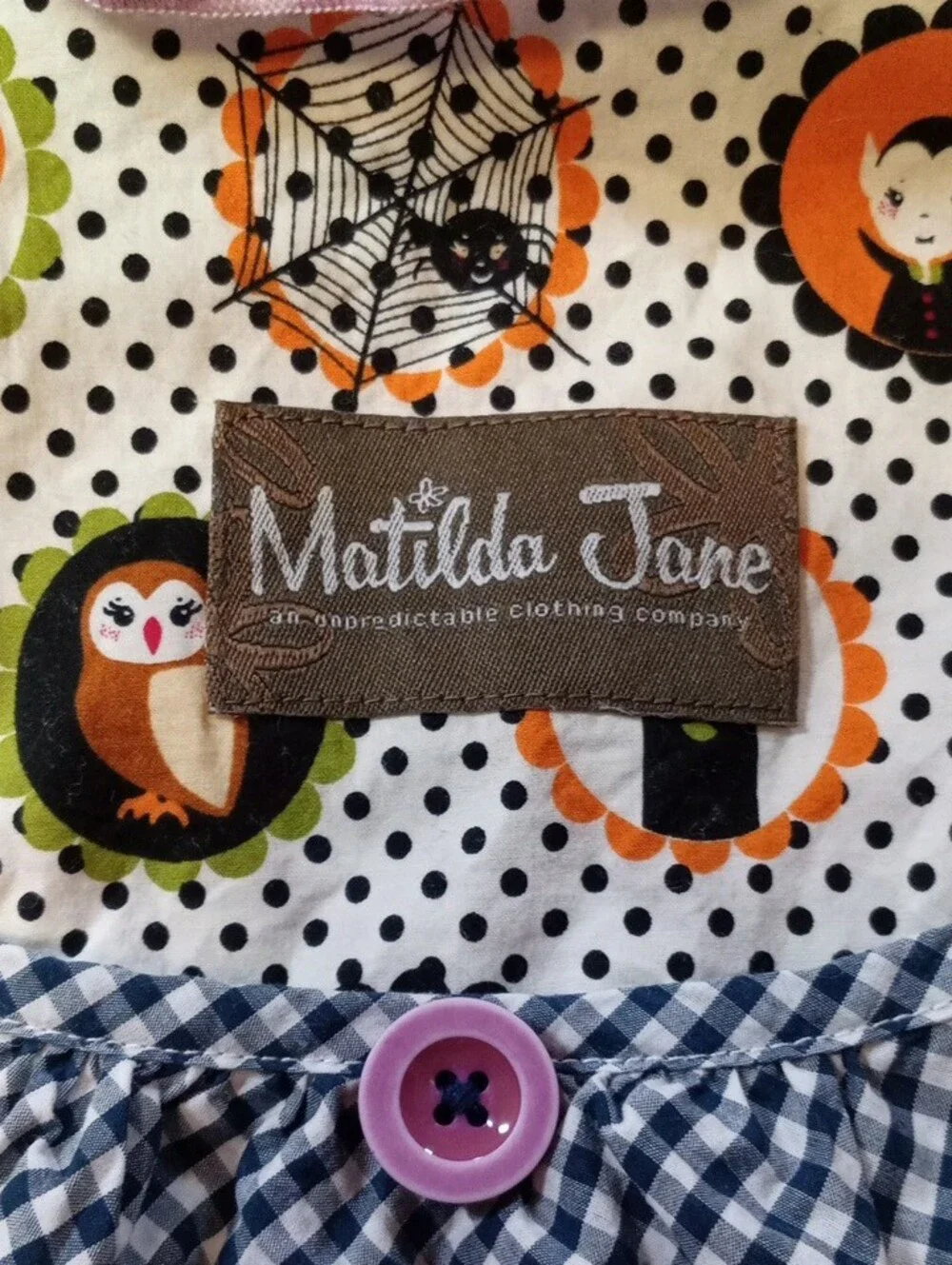 Matilda Jane Something Is Brewing Halloween Trick or  Treat Bag
